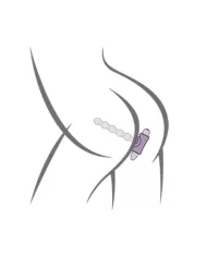 ROCKS-OFF - PETITE SENSATIONS PERLES ANAL PLUG VIBRATEUR NOIR ROCKS-OFF - PETITE SENSATIONS PERLES ANAL PLUG VIBRATEUR NOIR