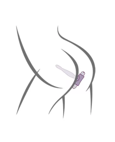 ROCKS-OFF - PETITE SENSATIONS TEAZER ANAL PLUG VIBRATEUR NOIR