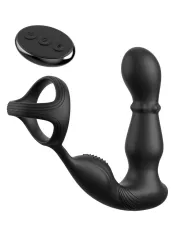 ANAL FANTASY ELITE COLLECTION - ANNEAU ANAL VIBRANT ET MASSEUR AVEC TÉLÉCOMMANDE
