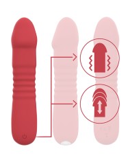 INTENSE - JUNI UP & DOWN 10 VIBRATIONS ROUGES