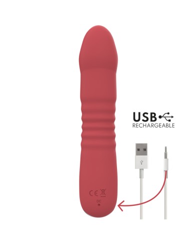 INTENSE - JUNI UP & DOWN 10 VIBRATIONS ROUGES