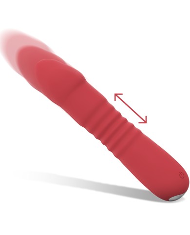 INTENSE - JUNI UP & DOWN 10 VIBRATIONS ROUGES