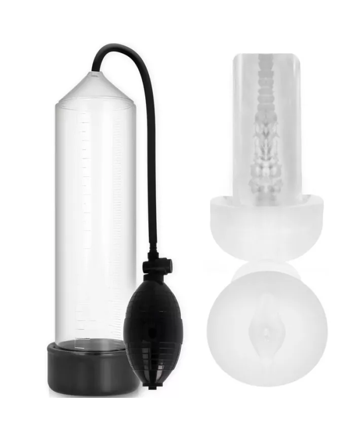 PUMP ADDICTED - RX3 TRANSPARENT AVEC MANCHON DE PLAISANCE