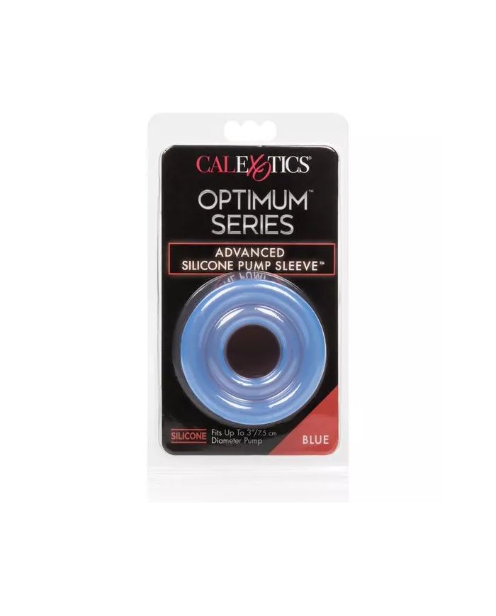 CALEXOTICS - MANCHON DE POMPE EN SILICONE ADV BLEU