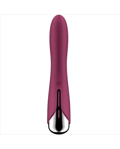 SATISFYER - SPINNING VIBE 1 VIBRATEUR ROTATEUR G-SPOT ROUGE