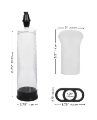 CALEXOTICS - KIT DE POMPE À ONDES STIMULANTES DE POINTE