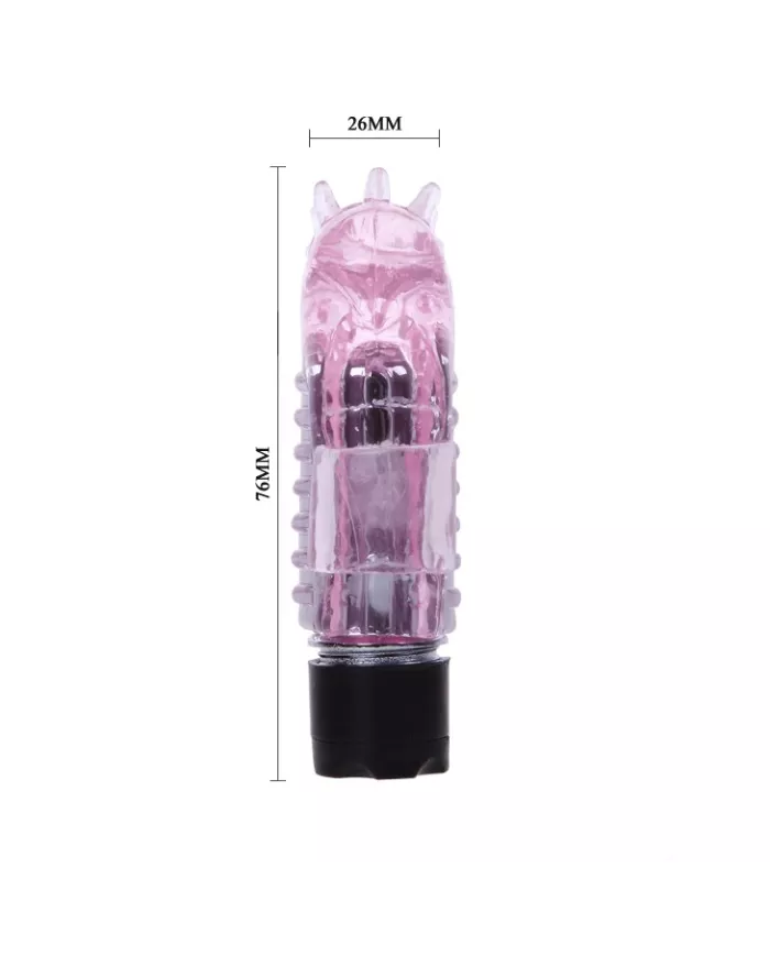 BAILE - MINI VIBRATEUR  DOIGTS EN SILICONE BAILE - MINI VIBRATEUR  DOIGTS EN SILICONE