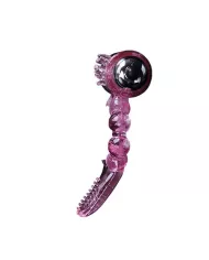 BAILE - ANNEAU SILICONE 10 RYTHMES DE LANGUE AVEC VIBRATION ROSE BAILE - ANNEAU SILICONE 10 RYTHMES DE LANGUE AVEC VIBRATION ROSE