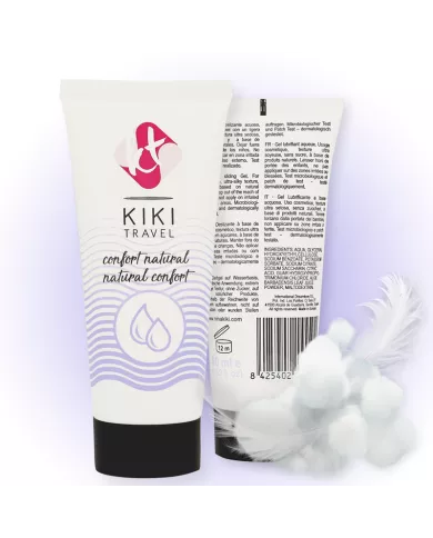 KIKÍ TRAVEL - CONFORT LUBRIFIANT NATUREL 50 ML KIKÍ TRAVEL - CONFORT LUBRIFIANT NATUREL 50 ML