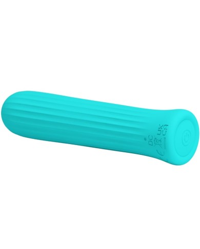 PRETTY LOVE - BLANCHE VIBRATEUR STIMULATEUR BLEU