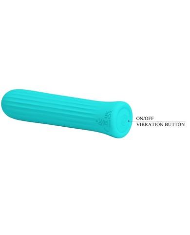 PRETTY LOVE - BLANCHE VIBRATEUR STIMULATEUR BLEU