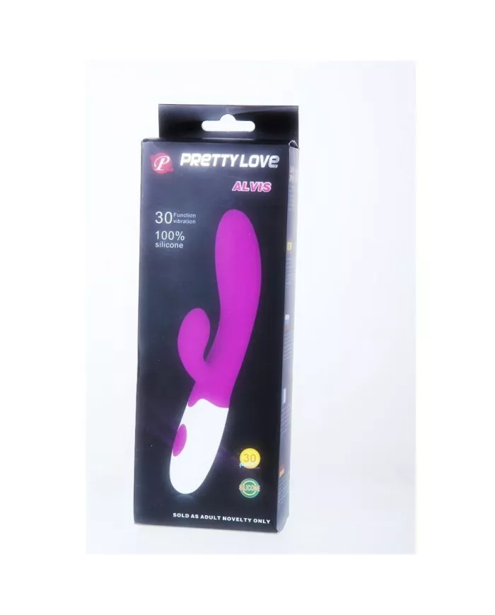 PRETTY LOVE - FLIRTATION VIBRATEUR ALVIS AVEC STIMULATEUR DE CLITORIS PRETTY LOVE - FLIRTATION VIBRATEUR ALVIS AVEC STIMULATEUR DE CLITORIS