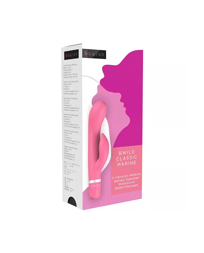 B SWISH - VIBRATEUR BWILD CLASSIC MARINE RABBIT GOYAVA