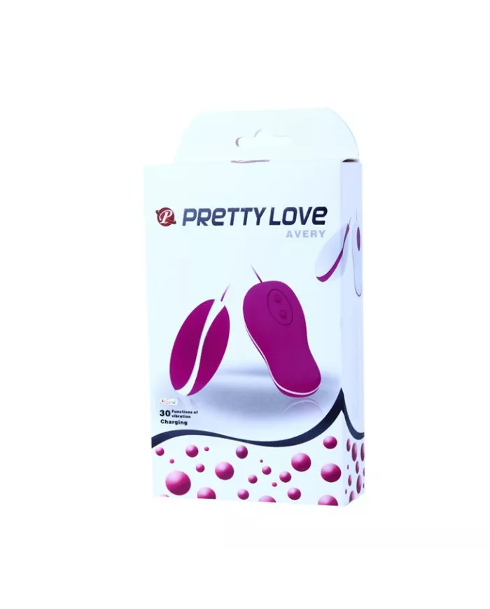 PRETTY LOVE - FLIRTATION OEUF VIBRANT AVEC TÉLÉCOMMANDE AVERY