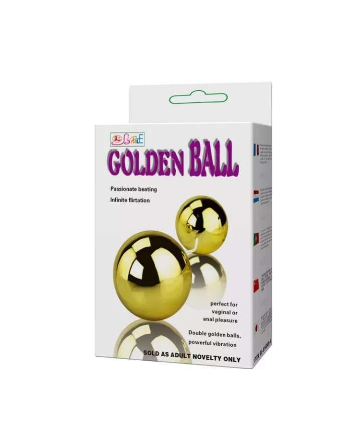 BAILE - VIBRATEUR  BALLES CHINOIS GOLDEN BAILE - VIBRATEUR  BALLES CHINOIS GOLDEN