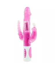 BAILE - PRETTY BUNNY TRIPLE VIBRATEUR ROTATEUR BAILE - PRETTY BUNNY TRIPLE VIBRATEUR ROTATEUR