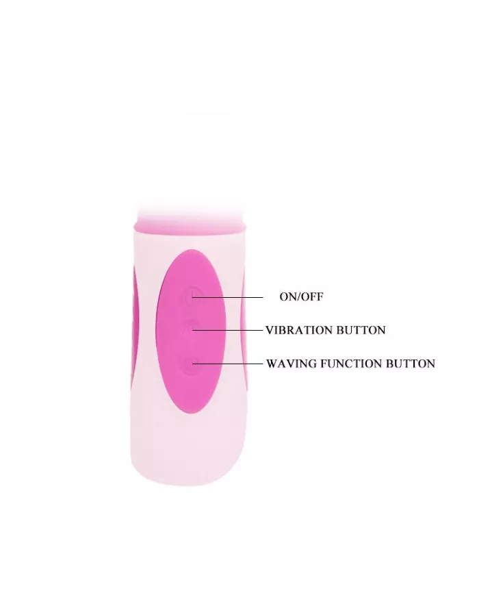 BAILE - PRETTY BUNNY TRIPLE VIBRATEUR ROTATEUR BAILE - PRETTY BUNNY TRIPLE VIBRATEUR ROTATEUR