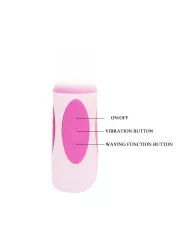 BAILE - PRETTY BUNNY TRIPLE VIBRATEUR ROTATEUR BAILE - PRETTY BUNNY TRIPLE VIBRATEUR ROTATEUR