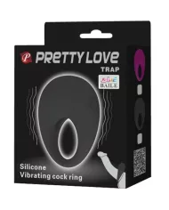 PRETTY LOVE - TRAP ANNEAU VIBRATEUR NOIR
