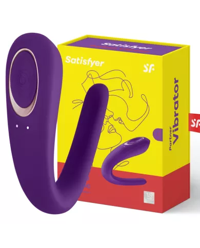 SATISFYER - PARTNER TOY VIBRATOR STIMULANT LES DEUX PARTENAIRES SATISFYER - PARTNER TOY VIBRATOR STIMULANT LES DEUX PARTENAIRES