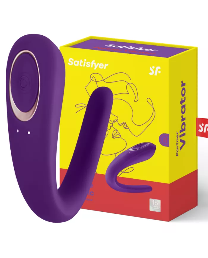 SATISFYER - PARTNER TOY VIBRATOR STIMULANT LES DEUX PARTENAIRES