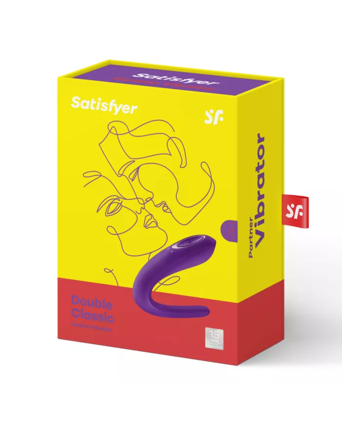 SATISFYER - PARTNER TOY VIBRATOR STIMULANT LES DEUX PARTENAIRES