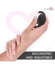 MORESSA - BRAD PREMIUM SILICONE RECHARGEABLE NOIR