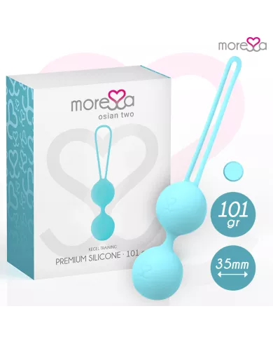 MORESSA - OSIAN DEUX SILICONE TURQUOISE PREMIUM MORESSA - OSIAN DEUX SILICONE TURQUOISE PREMIUM