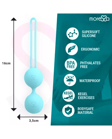 MORESSA - OSIAN DEUX SILICONE TURQUOISE PREMIUM