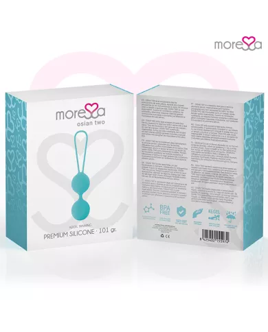 MORESSA - OSIAN DEUX SILICONE TURQUOISE PREMIUM