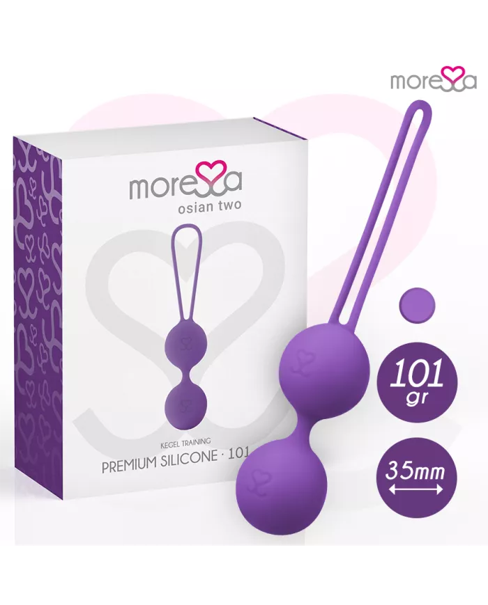 MORESSA - OSIAN DEUX SILICONE LILAS PREMIUM