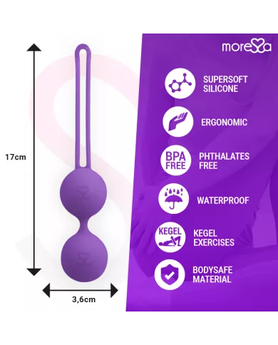 MORESSA - OSIAN TROIS SILICONE LILAS PREMIUM