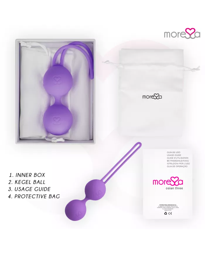 MORESSA - OSIAN TROIS SILICONE LILAS PREMIUM