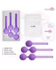 MORESSA - OSIAN SET PREMIUM SILICONE LILAS