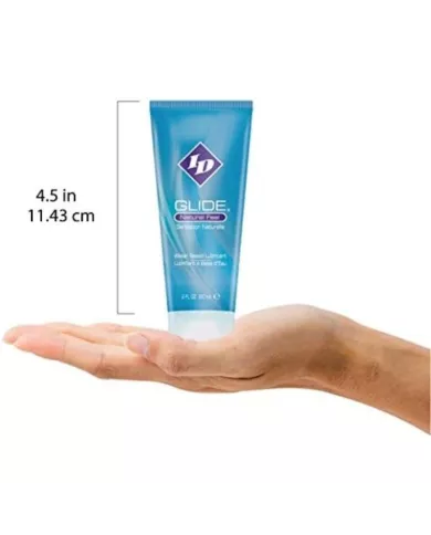 ID GLIDE - LUBRIFIANT BASE D'EAU TUBE DE VOYAGE ULTRA LONGUE DURÉE 60 ML ID GLIDE - LUBRIFIANT BASE D'EAU TUBE DE VOYAGE ULTRA LONGUE DURÉE 60 ML