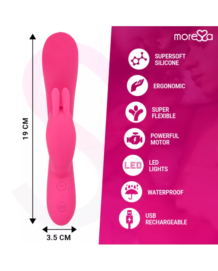 MORESSA - TELMO RECHARGEABLE EN SILICONE PREMIUM