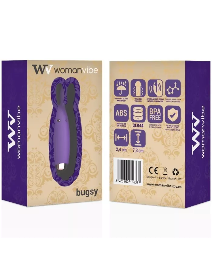 WOMANVIBE - BUGSY SILICONE STIMULATEUR