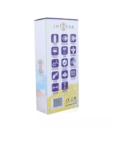 INTENSE - VIBRATEUR OSCILLANT SUSY SILICON RABBIT LILAS