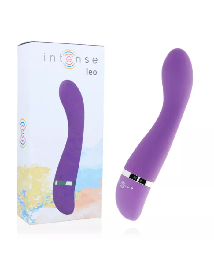 INTENSE - VIBRATEUR LEO LILAS SILICONE LUXE INTENSE - VIBRATEUR LEO LILAS SILICONE LUXE