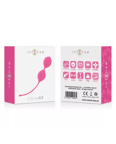 INTENSE - KISHA FIT SILICONE KEGEL FUCHSIA