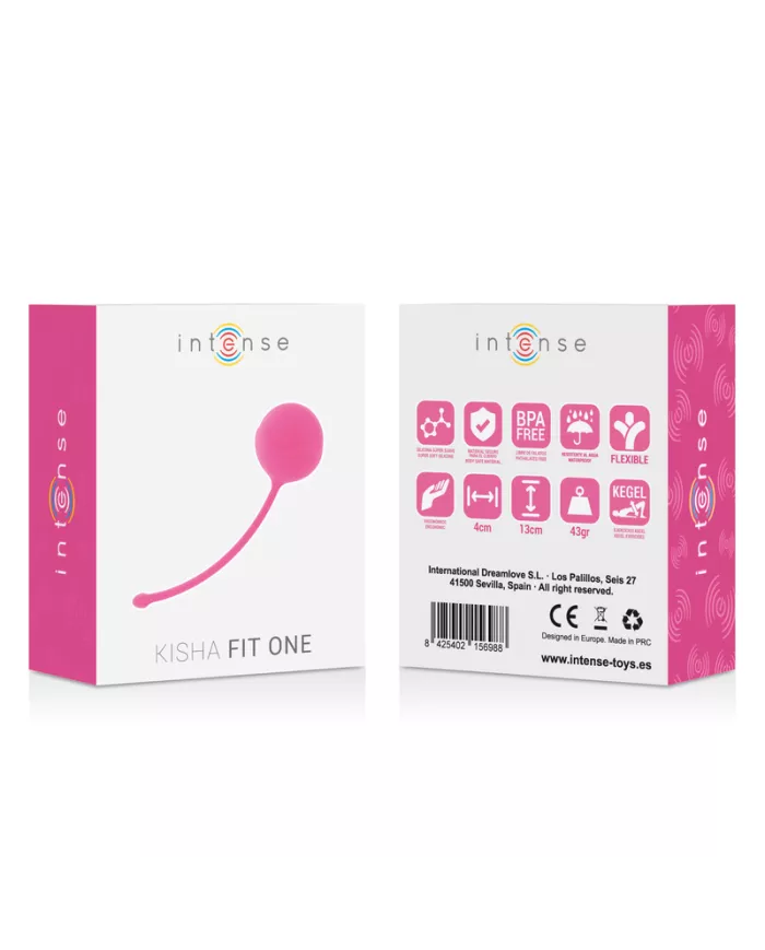 INTENSE - KISHA FIT ONE SILICONE KEGEL FUCHSIA