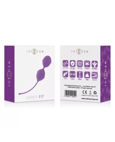 INTENSE - KARMY FIT KEGEL SILICONE LILAS