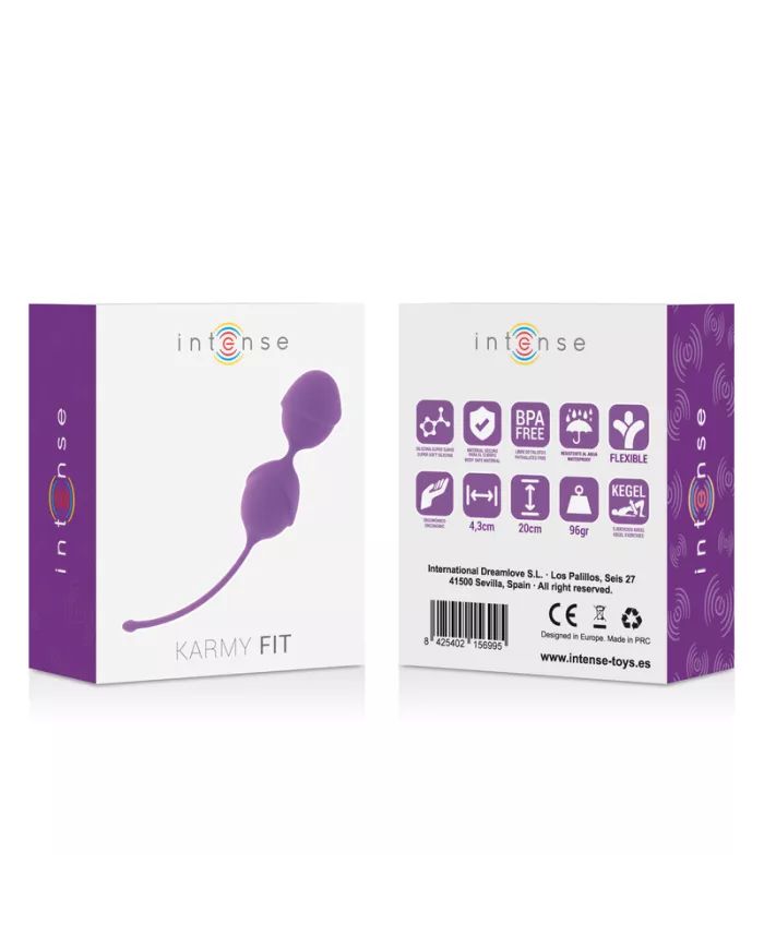 INTENSE - KARMY FIT KEGEL SILICONE LILAS