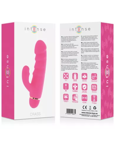 INTENSE - CRASS 20 VITESSES SILICONE ROSE