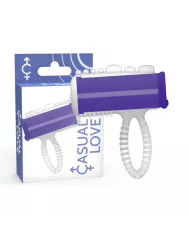 CASUAL LOVE - RING VIBRATOR LILAC TONGUE CASUAL LOVE - RING VIBRATOR LILAC TONGUE