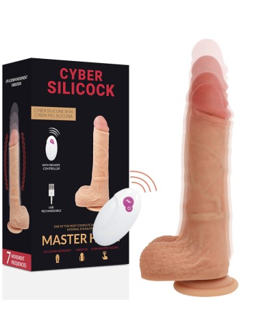 CYBER SILICOCK - TÉLÉCOMMANDE RÉALISTE MASTER HUCK 20.9 CM -O- 4 CM