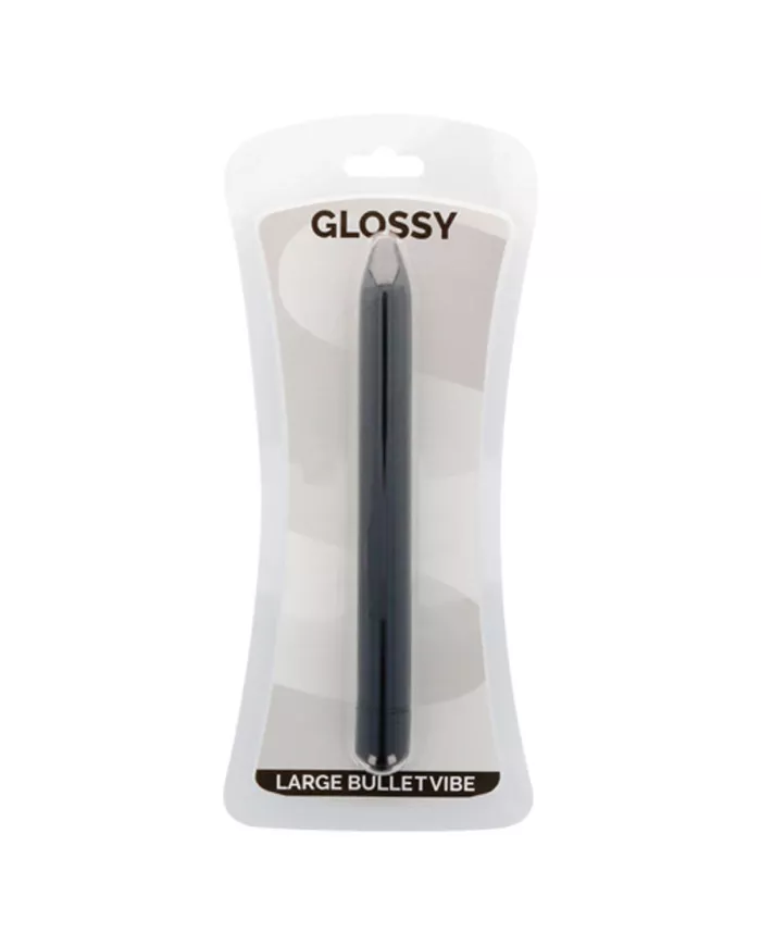 GLOSSY - VIBRATEUR SLIM NOIR GLOSSY - VIBRATEUR SLIM NOIR