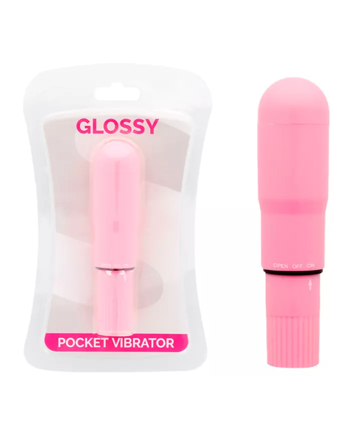 GLOSSY - VIBRATEUR DE POCHE ROSE GLOSSY - VIBRATEUR DE POCHE ROSE