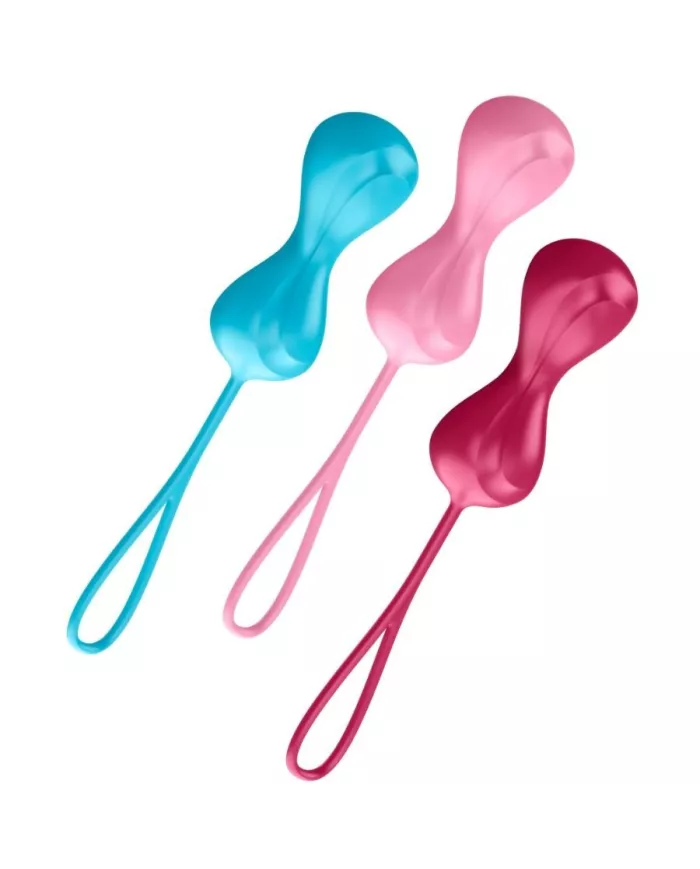 SATISFYER - ENSEMBLE ENTRAÎNEMENT LOVEBALLS 1