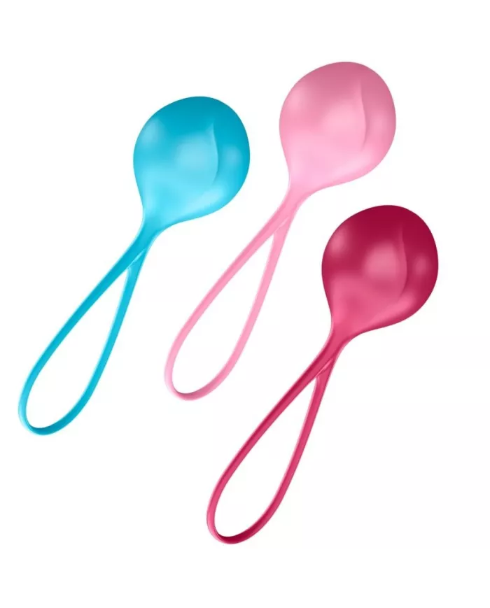 SATISFYER - ENSEMBLE ENTRAÎNEMENT LOVEBALLS 3